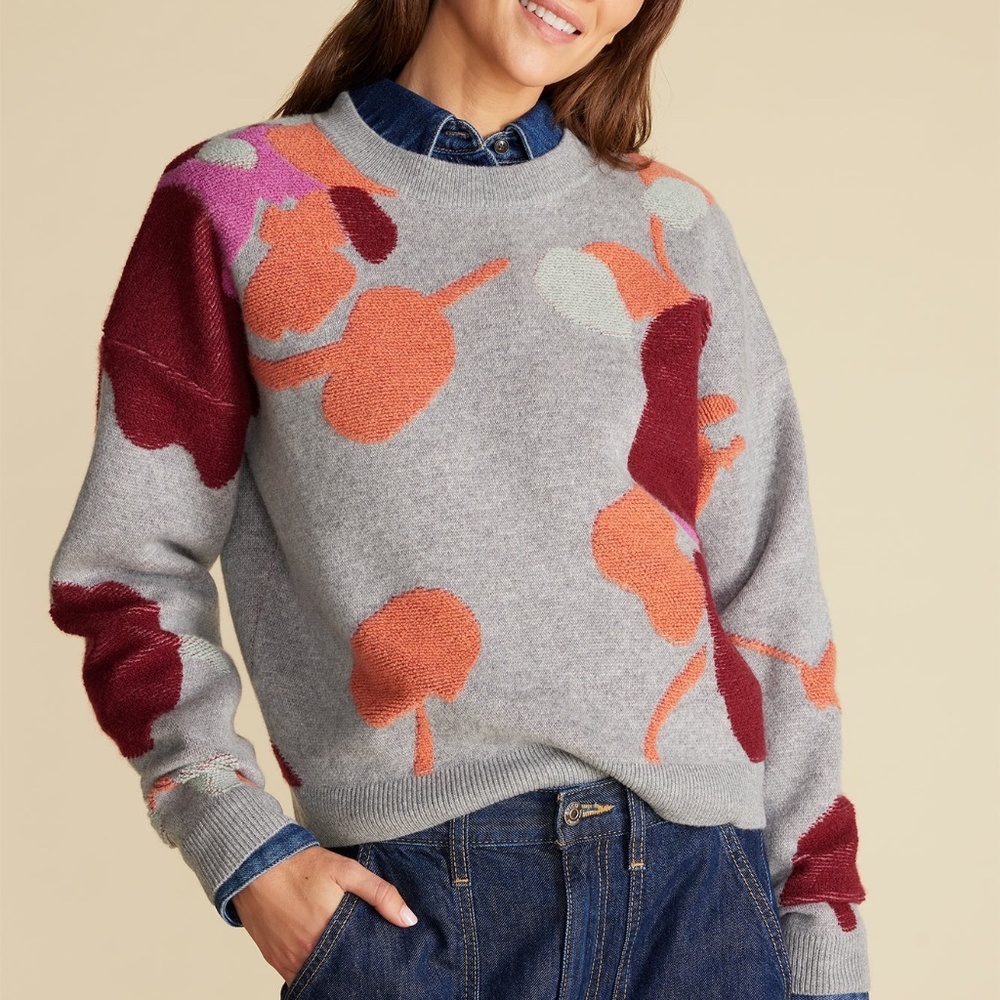 Amour Vert Rowan Jacquard Sweater NWT-Size Small